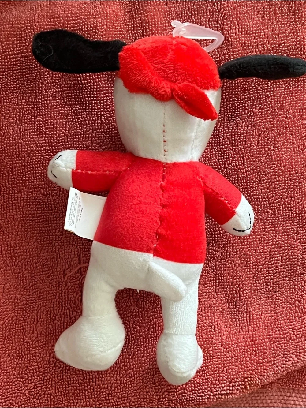 Peanuts Snoopy Pirate Plush Dog Toy - Red, White, Black